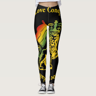Un amour vaincre Lion de Juda Leggings