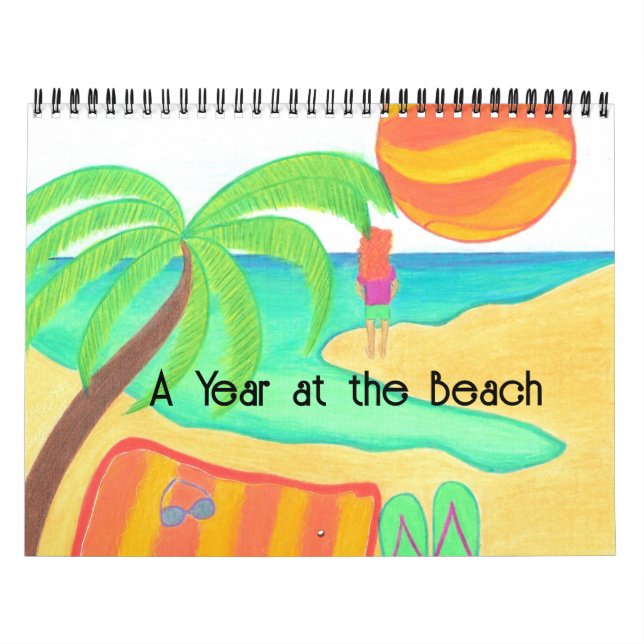Un an à la plage Calendrier (Protection)