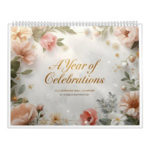 Un an de célébrations – Calendrier mural illustré