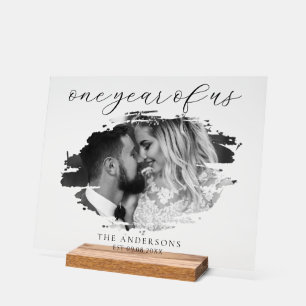 Un an de nous Premier anniversaire Mariage