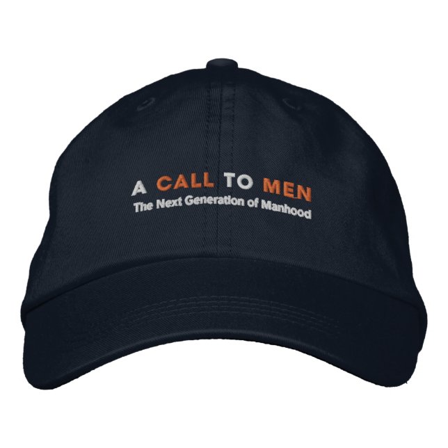 "Un appel casquette de baseball à hommes" (Devant)