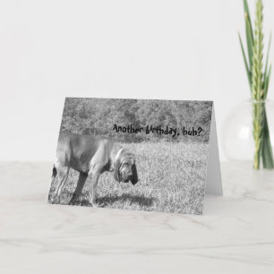 Un autre anniversaire, hein ? Carte d'anniversaire