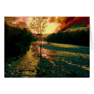 Un autre fleuve, un autre coucher de soleil
