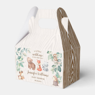 Un baby shower sauvage  bonbons ballotins