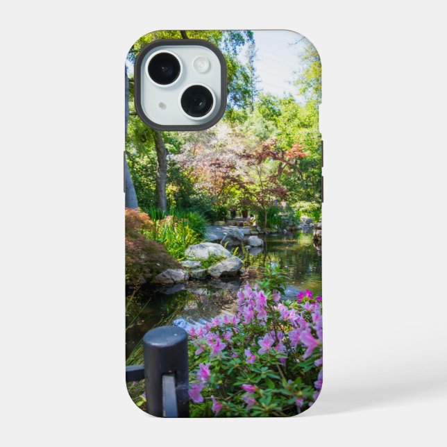 un beau paysage printanier dans le jardin (Verso)