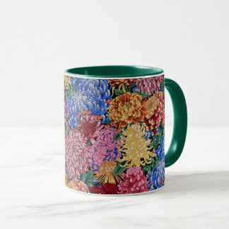 Un beau Philip Jacobs Fabric Chrysanthemum mug
