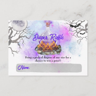 Un bébé est en train de brasser - Cartes à raffle 