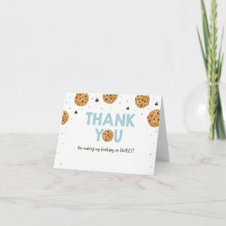 Un biscuit doux Merci d'anniversaire