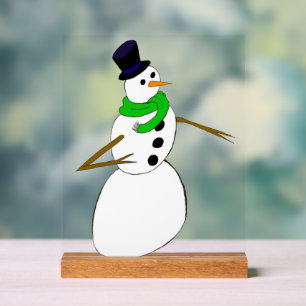 un bonhomme de neige