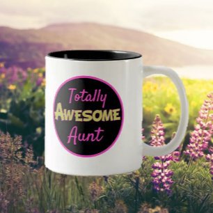 Un cadeau amusant ! Tante Mug Totalement génial