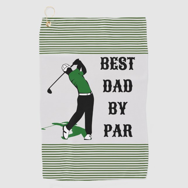 Un cadeau Trou en Un : Serviettes de golf personna (Devant)