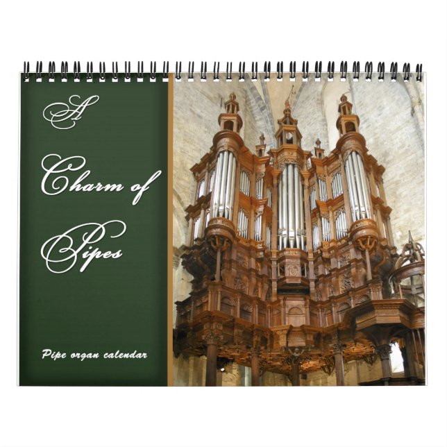 Un calendrier d'orgue Charme des tuyaux (Protection)