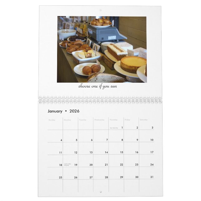 Un calendrier savoureux 2009 (Jan 2026)