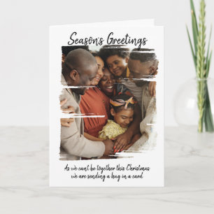 Un câlin dans une carte 2020 Noël