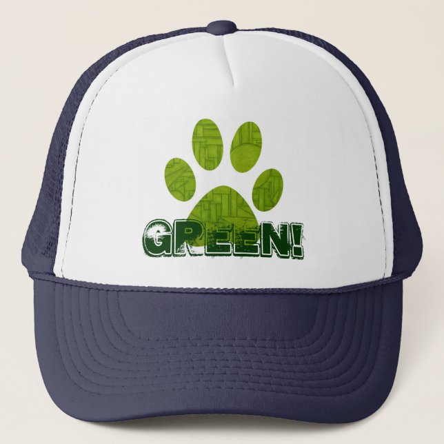 Un Casquette vert fou ! (Devant)