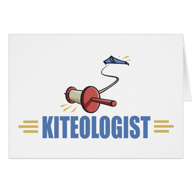 Un cerf-volant humoristique (Devant horizontal)