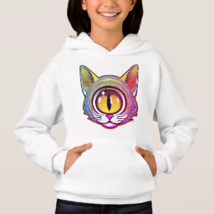 Un chat aux yeux jaunes