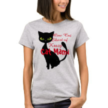 un chat en moins de la conception de t-shirt de ch