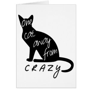 Un chat loin de CRAZY drôle
