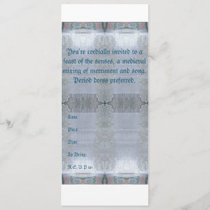 Un chevalier à retenir - invitations médiévales