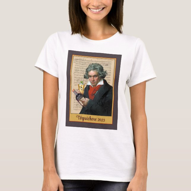 Un cinquième d'or du T-shirt Beethoven (Devant)