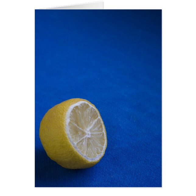 Un citron méditerranéen (Devant)
