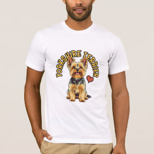 Un compagnon de régal : Yorkshire Terrier T-Shirt