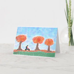 Un cool passe par la carte feuille