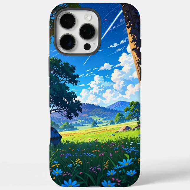 Un coque iPhone 16 Pro Max nature et vivant (Verso)