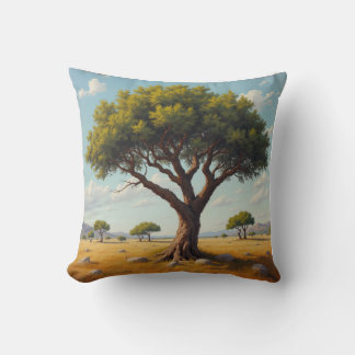 un coussin coussin acacia