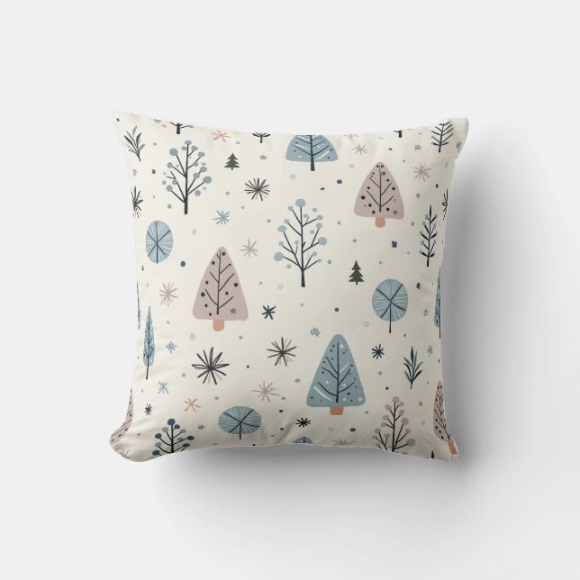 Un coussin design nordique (Recto)