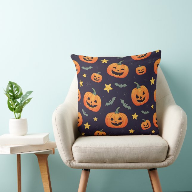un coussin pour Halloween (Chaise)
