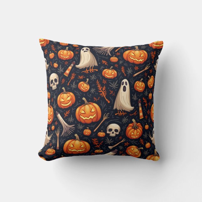 Un coussin qui est bon pour Halloween (Recto)