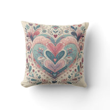 Un Coussin romantique pour votre décoration de Sai