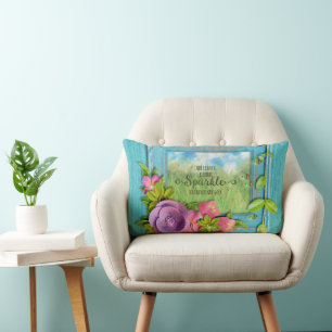 Un Coussin un peu étincelant