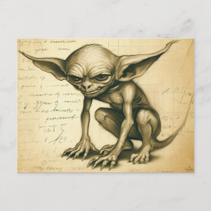 Un croquis scientifique bidon Carte postale