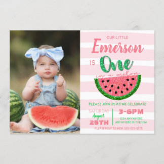Un dans un melon, invitation à la pastèque, photo