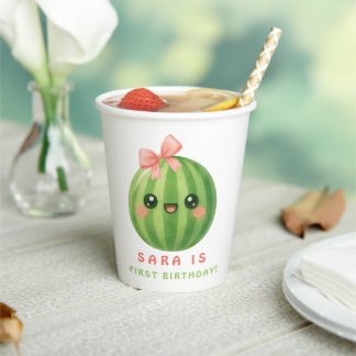 Un dans un Melon Premier Anniversaire Été Gobelet 