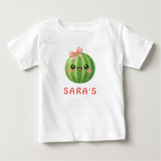 Un dans un melon t-shirt pour bébé fille pour le p