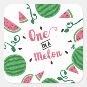 Un Dans Un Sticker Melon, Watermelon