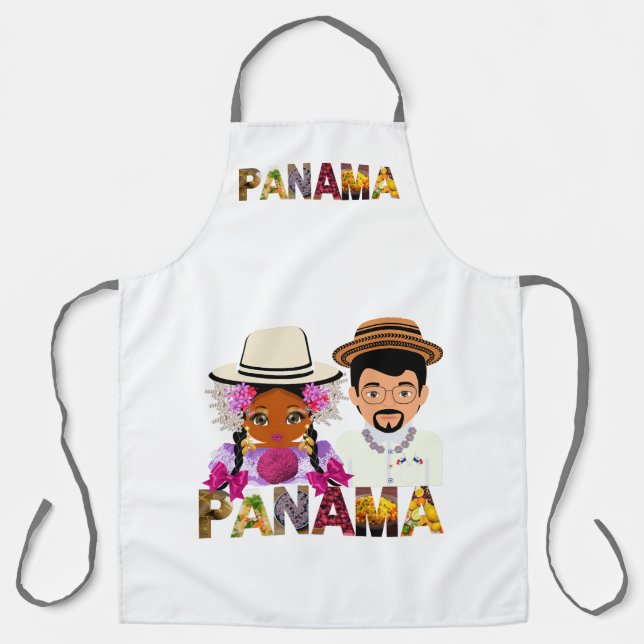 Un delantal muy panameño schürze (Vorderseite)