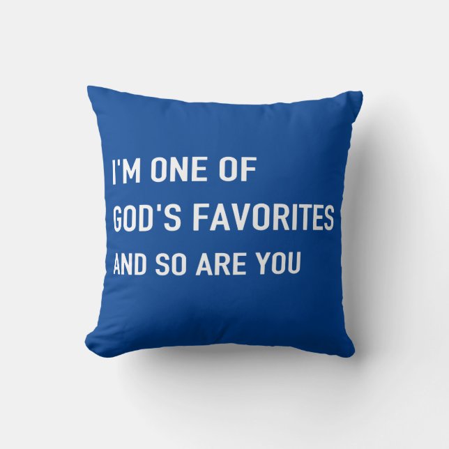 Un des coussins favoris de Dieu (Recto)