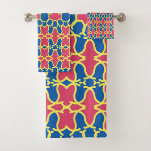 Un design motif d'impression multicolore dynamique