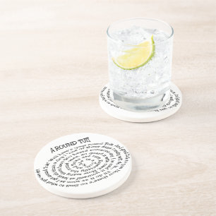 Un Dessous de verre Tour Rond