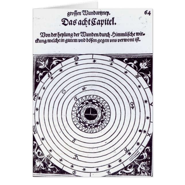 Un diagramme astrologique personnel (Devant)