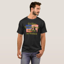 UN DIEU BÉNISSENT NOTRE T-SHIRT DE VÉTÉRANS