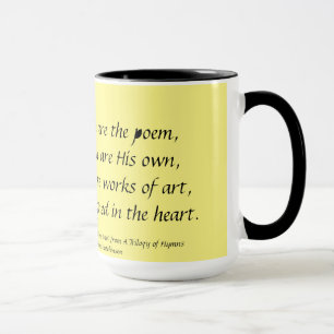 Un DIEU EST la tasse Stephanie Hutchinson du vers