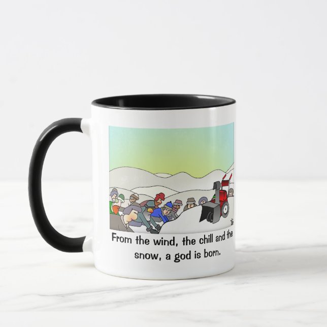 Un Dieu est né Mug (Gauche)