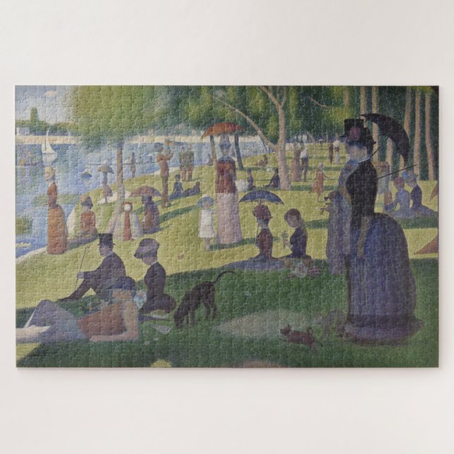 Un dimanche de Georges Seurat au puzzle LaGrande J (Horizontal)