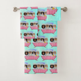 Un dub, quatre Cavalier roi Charles Spanie